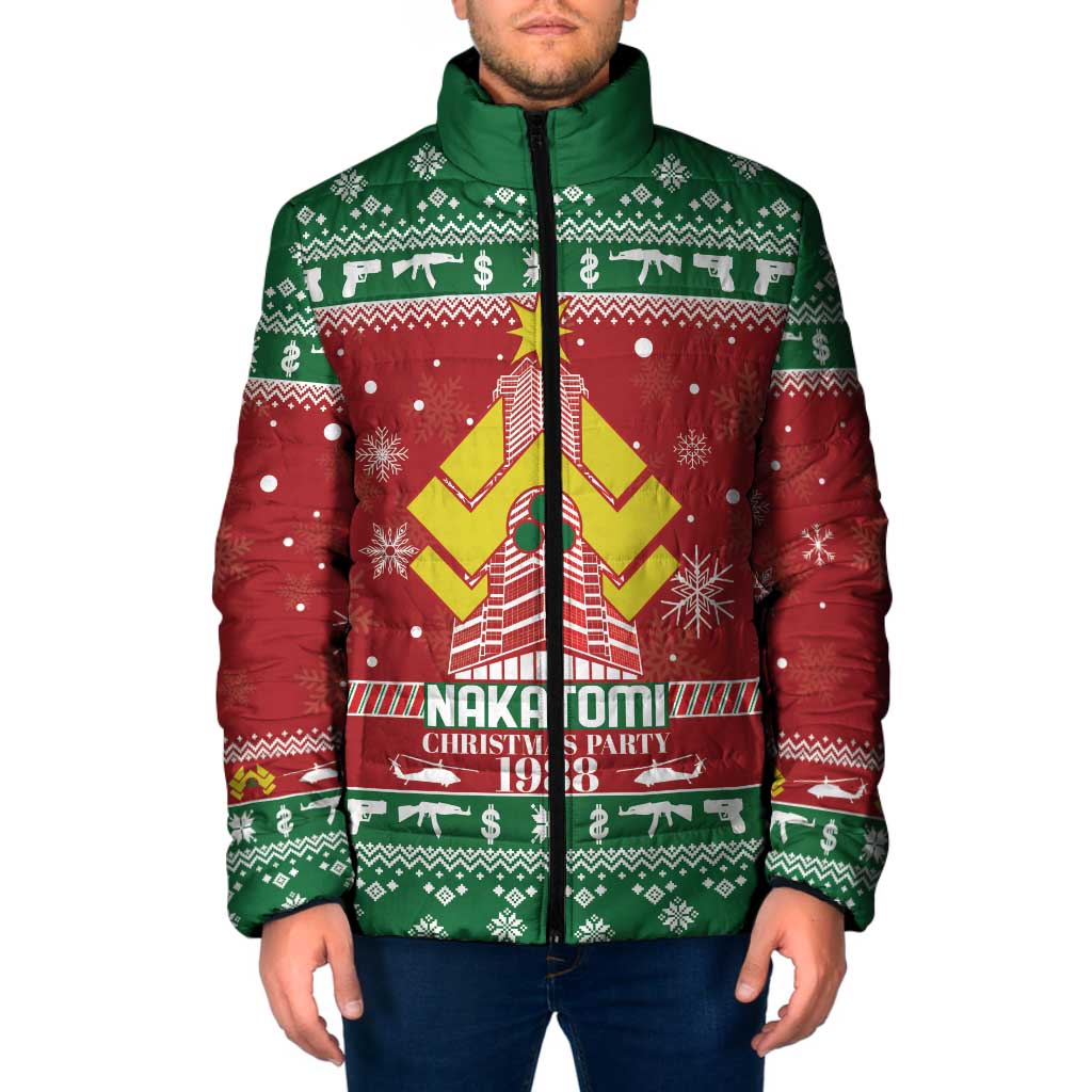 Nakatomi Christmas Party 1988 Padded Jacket Christmas Funny - Wonder Print Shop
