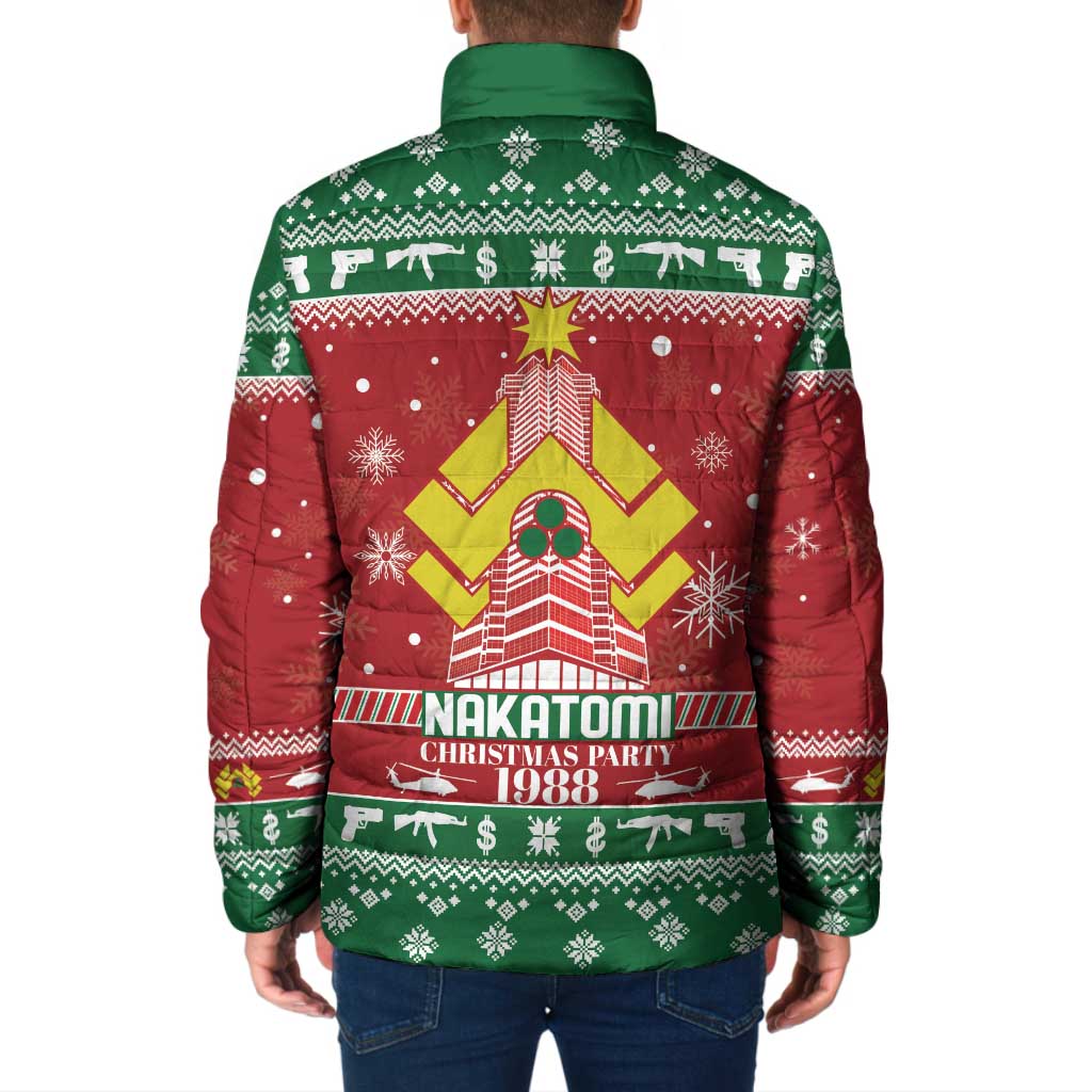 Nakatomi Christmas Party 1988 Padded Jacket Christmas Funny - Wonder Print Shop