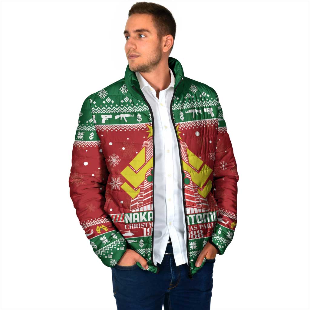 Nakatomi Christmas Party 1988 Padded Jacket Christmas Funny - Wonder Print Shop