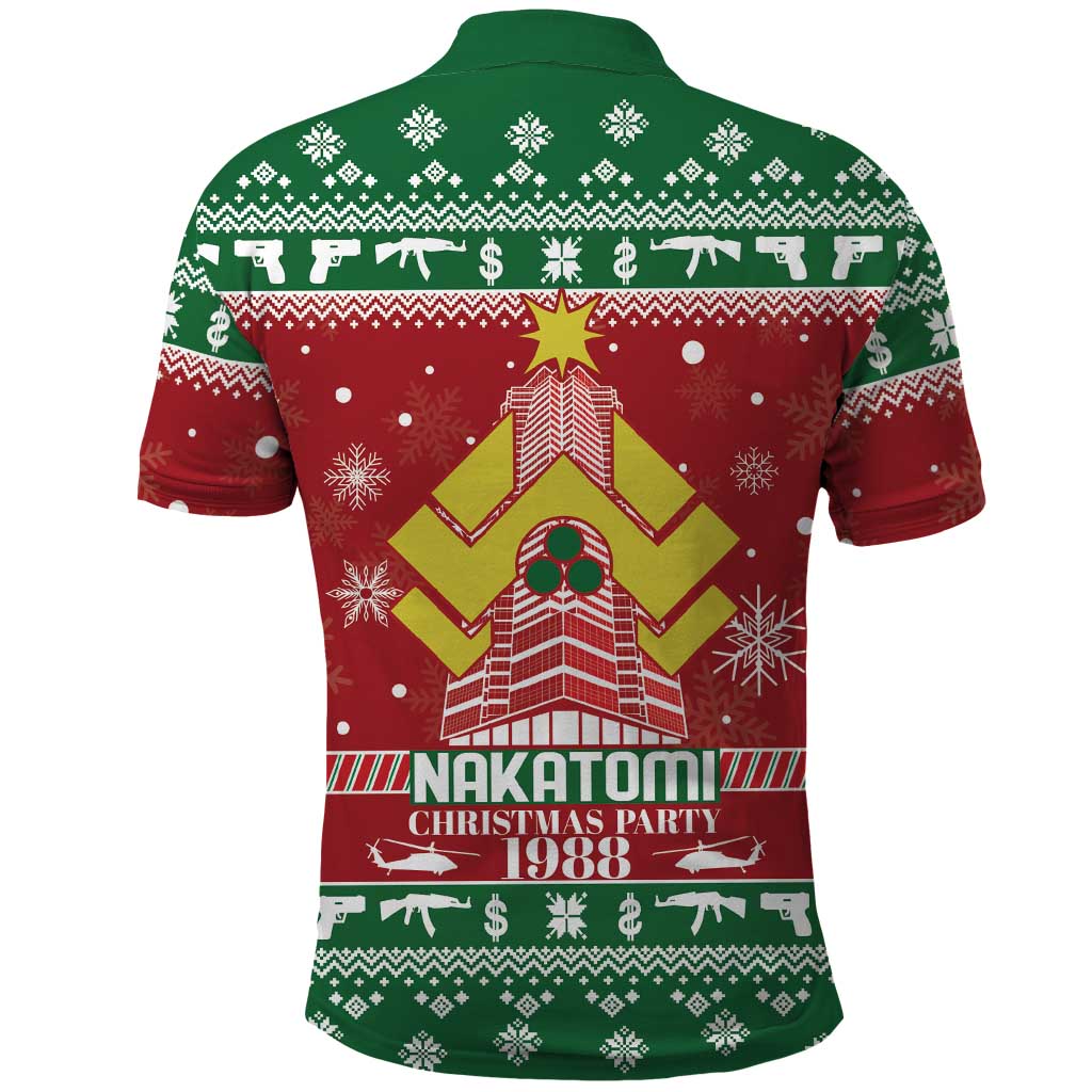 Nakatomi Christmas Party 1988 Polo Shirt Christmas Funny - Wonder Print Shop