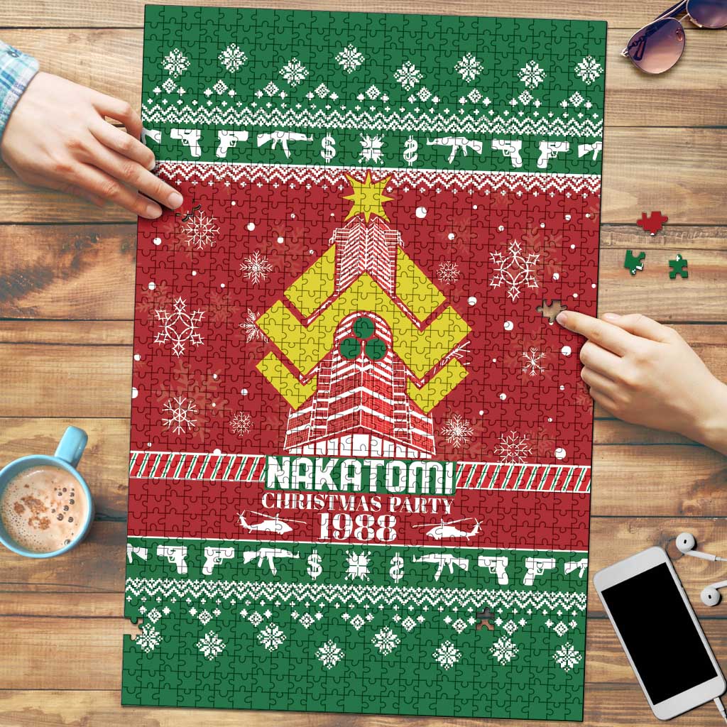 Nakatomi Christmas Party 1988 Puzzle Christmas Funny - Wonder Print Shop