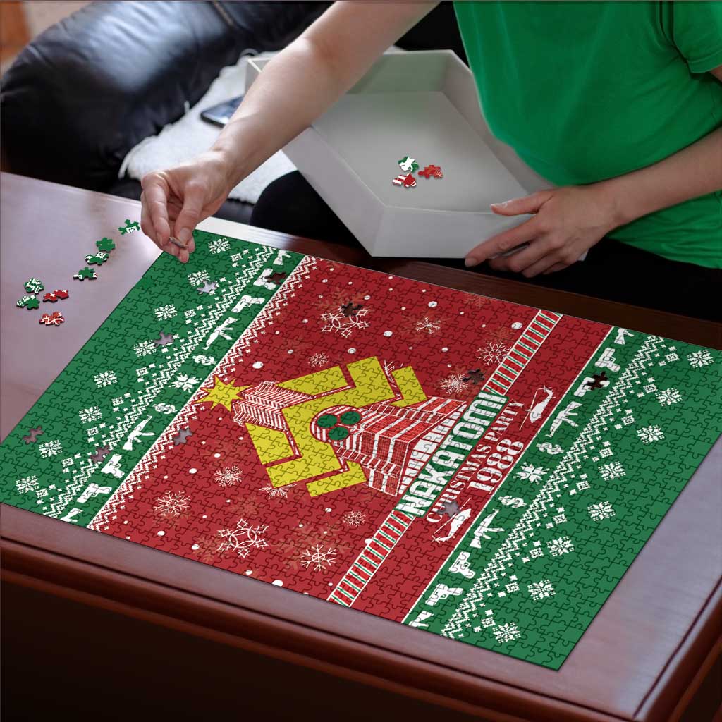 Nakatomi Christmas Party 1988 Puzzle Christmas Funny - Wonder Print Shop