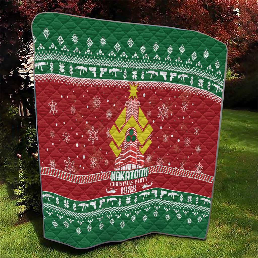 Nakatomi Christmas Party 1988 Quilt Christmas Funny - Wonder Print Shop