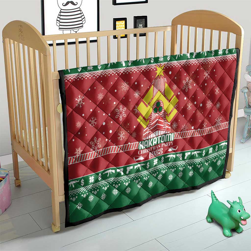 Nakatomi Christmas Party 1988 Quilt Christmas Funny - Wonder Print Shop
