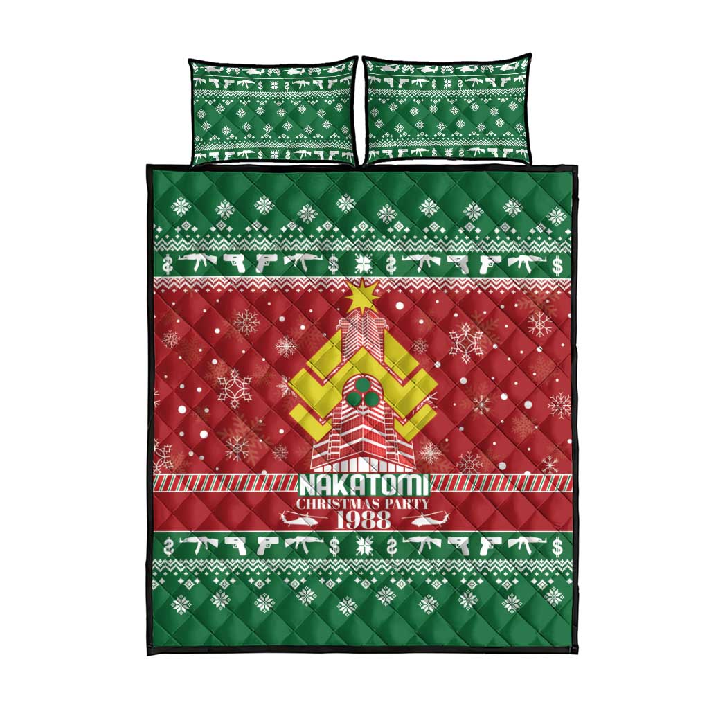 Nakatomi Christmas Party 1988 Quilt Bed Set Christmas Funny - Wonder Print Shop