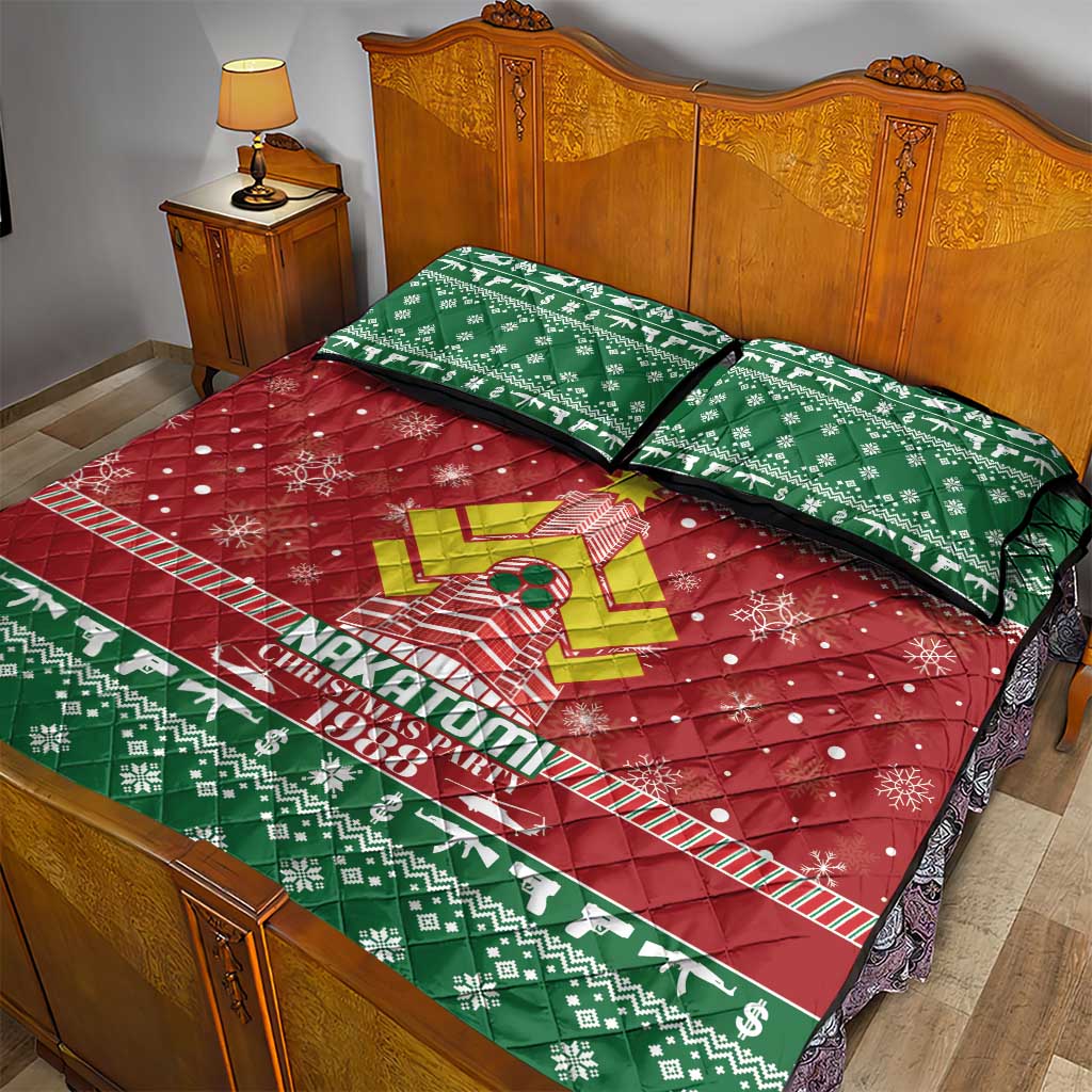 Nakatomi Christmas Party 1988 Quilt Bed Set Christmas Funny - Wonder Print Shop