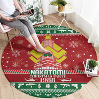Nakatomi Christmas Party 1988 Round Carpet Christmas Funny - Wonder Print Shop