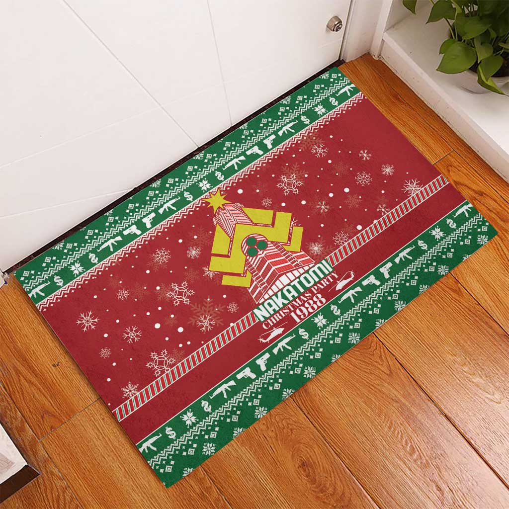Nakatomi Christmas Party 1988 Rubber Doormat Christmas Funny - Wonder Print Shop