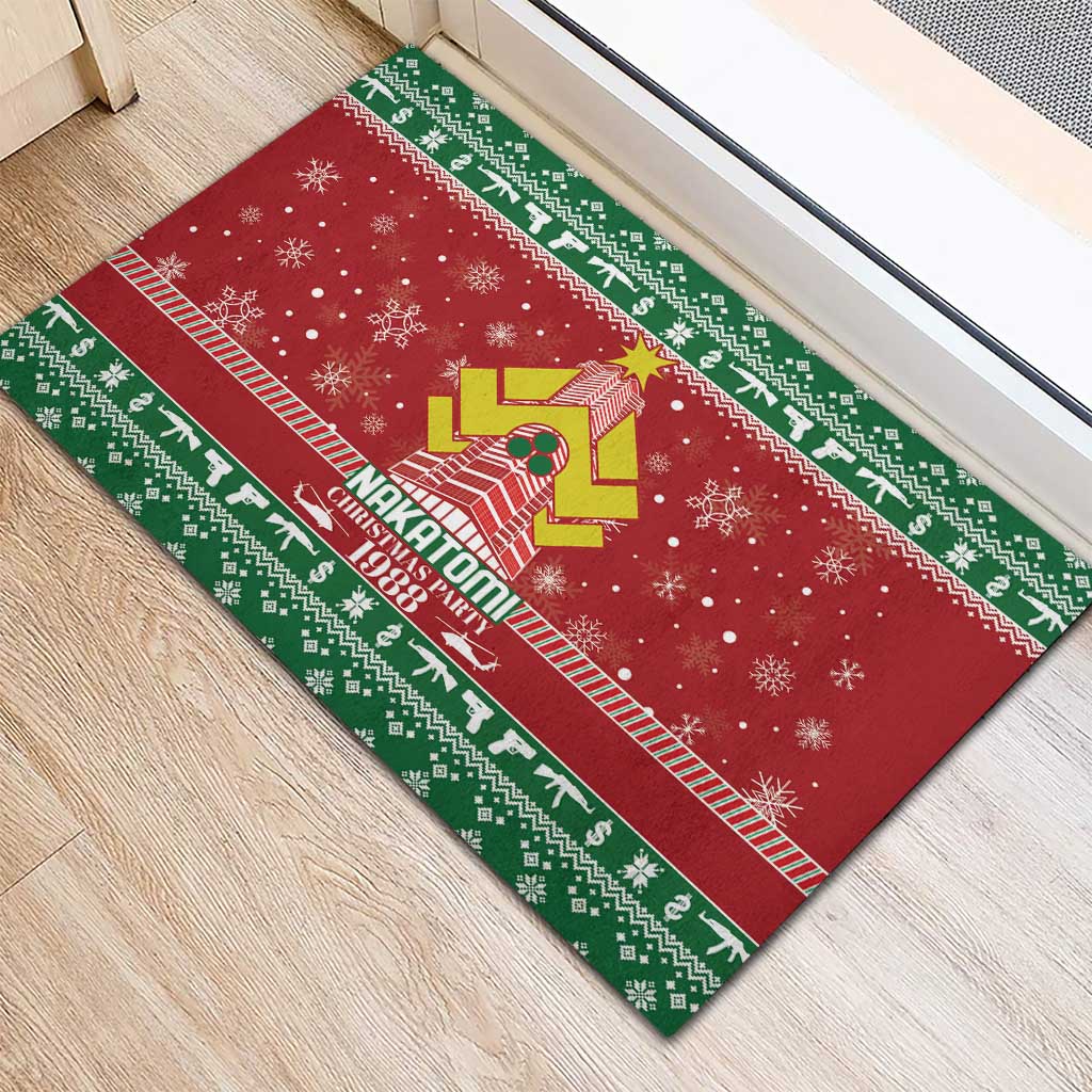 Nakatomi Christmas Party 1988 Rubber Doormat Christmas Funny - Wonder Print Shop
