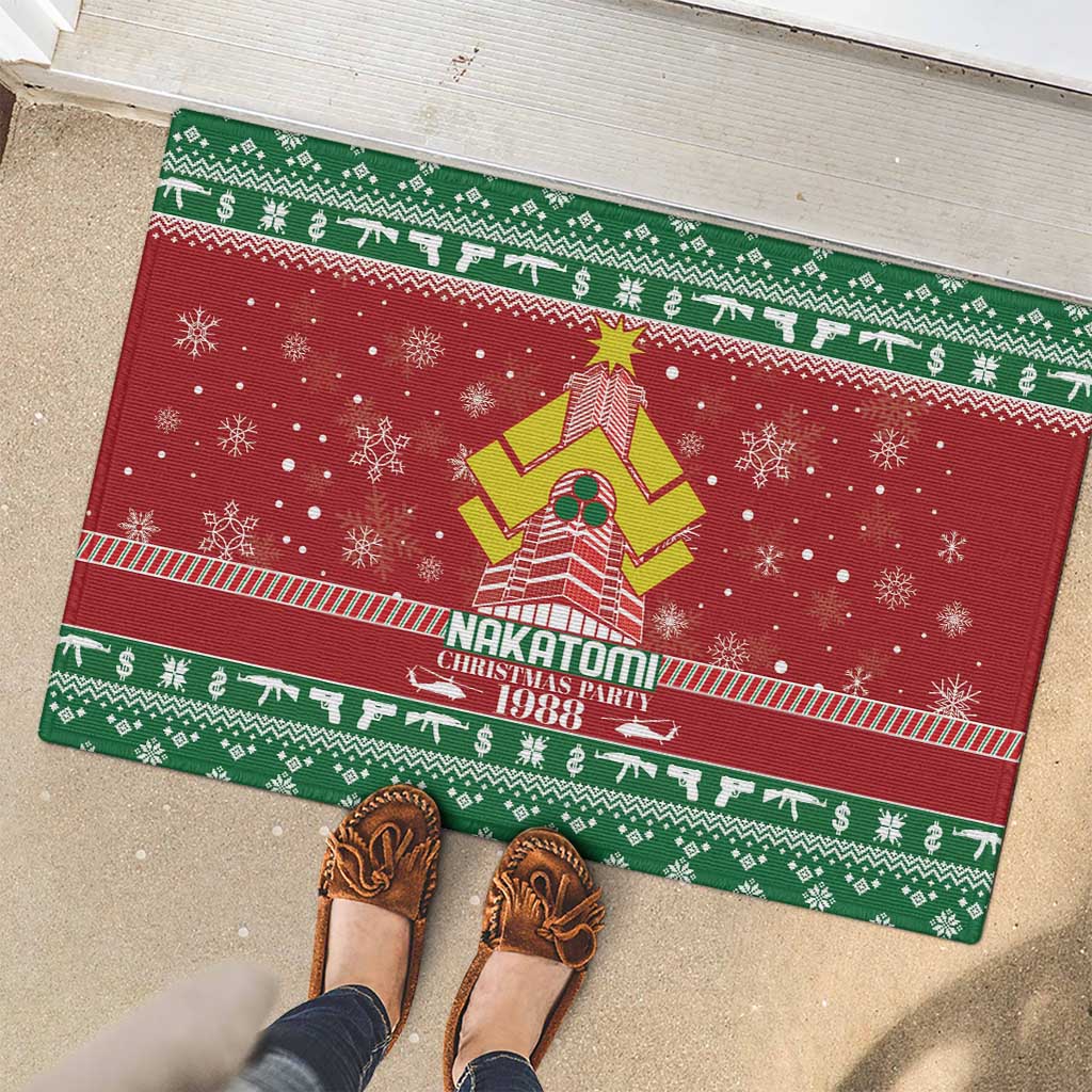 Nakatomi Christmas Party 1988 Rubber Doormat Christmas Funny - Wonder Print Shop