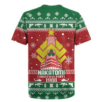 Nakatomi Christmas Party 1988 Rugby Jersey Christmas Funny - Wonder Print Shop