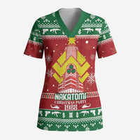 Nakatomi Christmas Party 1988 Scrub Top Christmas Funny - Wonder Print Shop