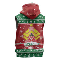 Nakatomi Christmas Party 1988 Sleeveless Zip Hoodie Christmas Funny - Wonder Print Shop