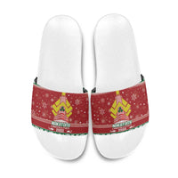 Nakatomi Christmas Party 1988 Slide Sandals Christmas Funny - Wonder Print Shop