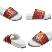 Nakatomi Christmas Party 1988 Slide Sandals Christmas Funny - Wonder Print Shop