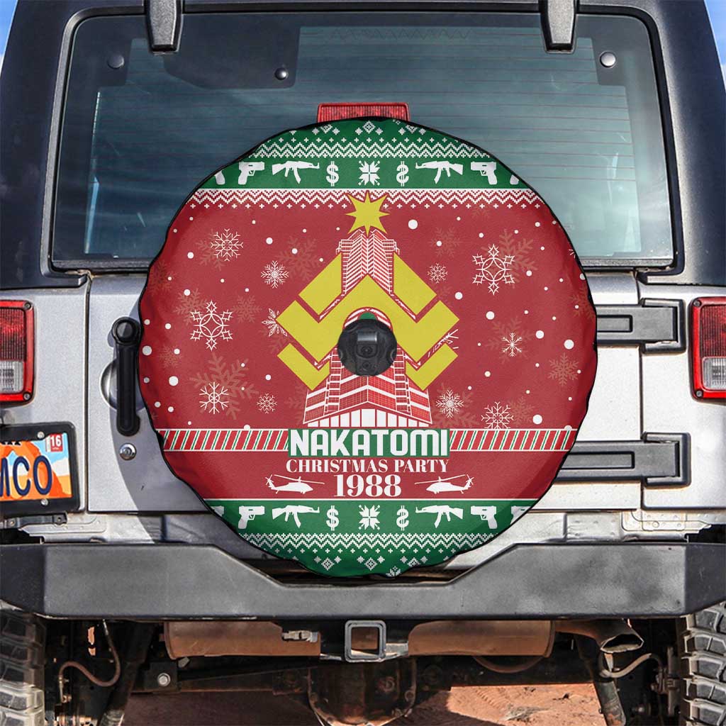 Nakatomi Christmas Party 1988 Spare Tire Cover Christmas Funny - Wonder Print Shop