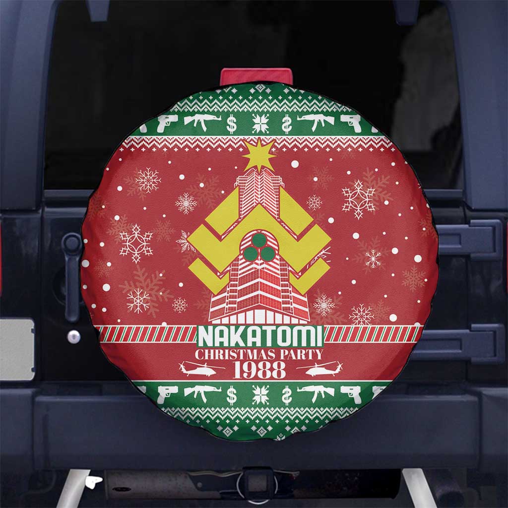 Nakatomi Christmas Party 1988 Spare Tire Cover Christmas Funny - Wonder Print Shop