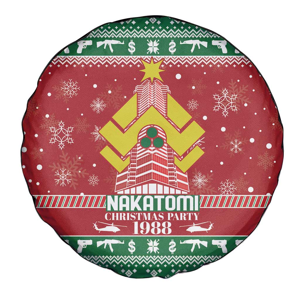 Nakatomi Christmas Party 1988 Spare Tire Cover Christmas Funny - Wonder Print Shop