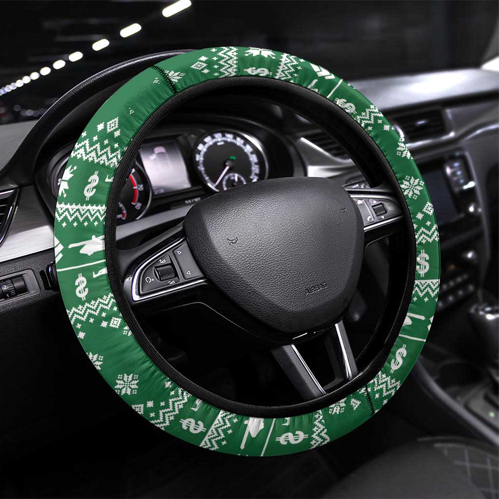 Nakatomi Christmas Party 1988 Steering Wheel Cover Christmas Funny - Wonder Print Shop