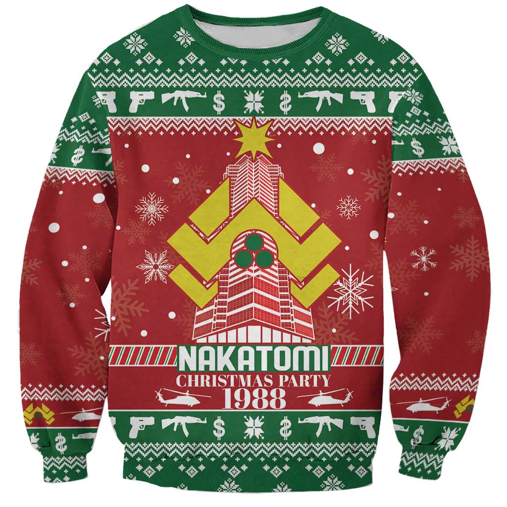 Nakatomi Christmas Party 1988 Sweatshirt Christmas Funny - Wonder Print Shop