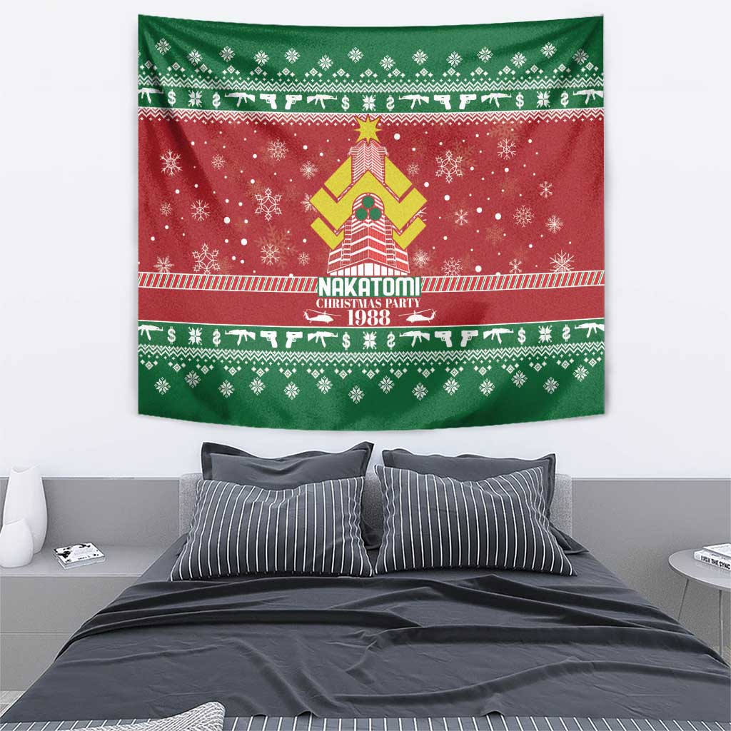 Nakatomi Christmas Party 1988 Tapestry Christmas Funny - Wonder Print Shop