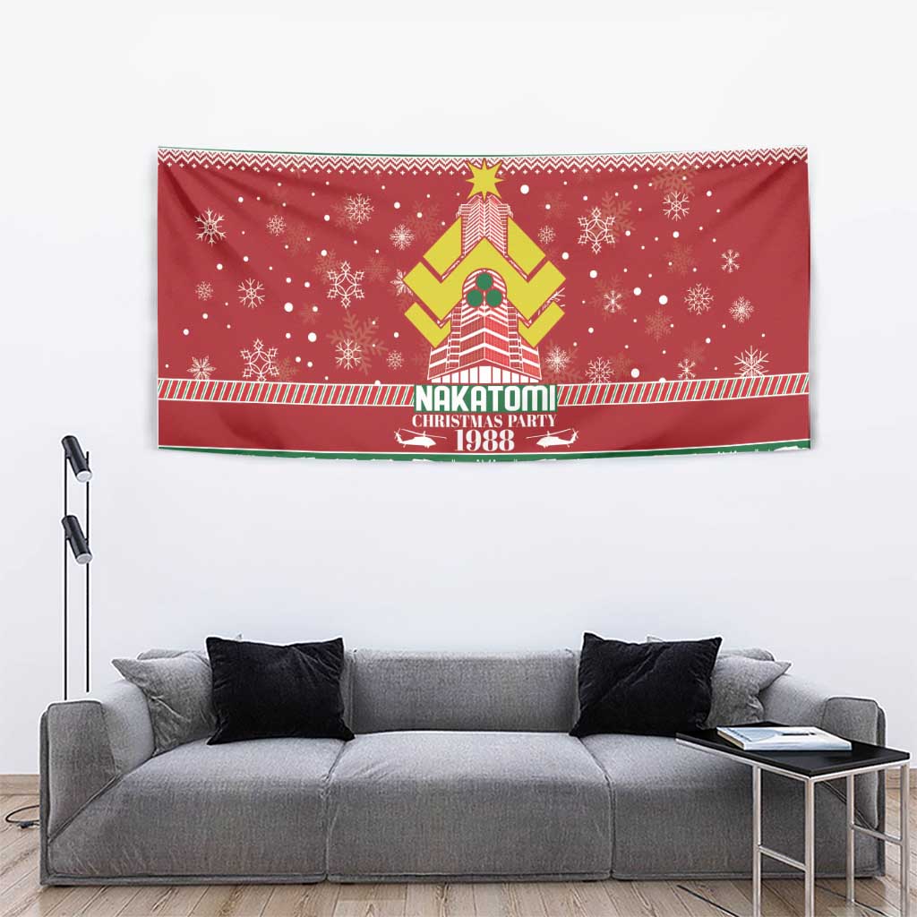 Nakatomi Christmas Party 1988 Tapestry Christmas Funny - Wonder Print Shop