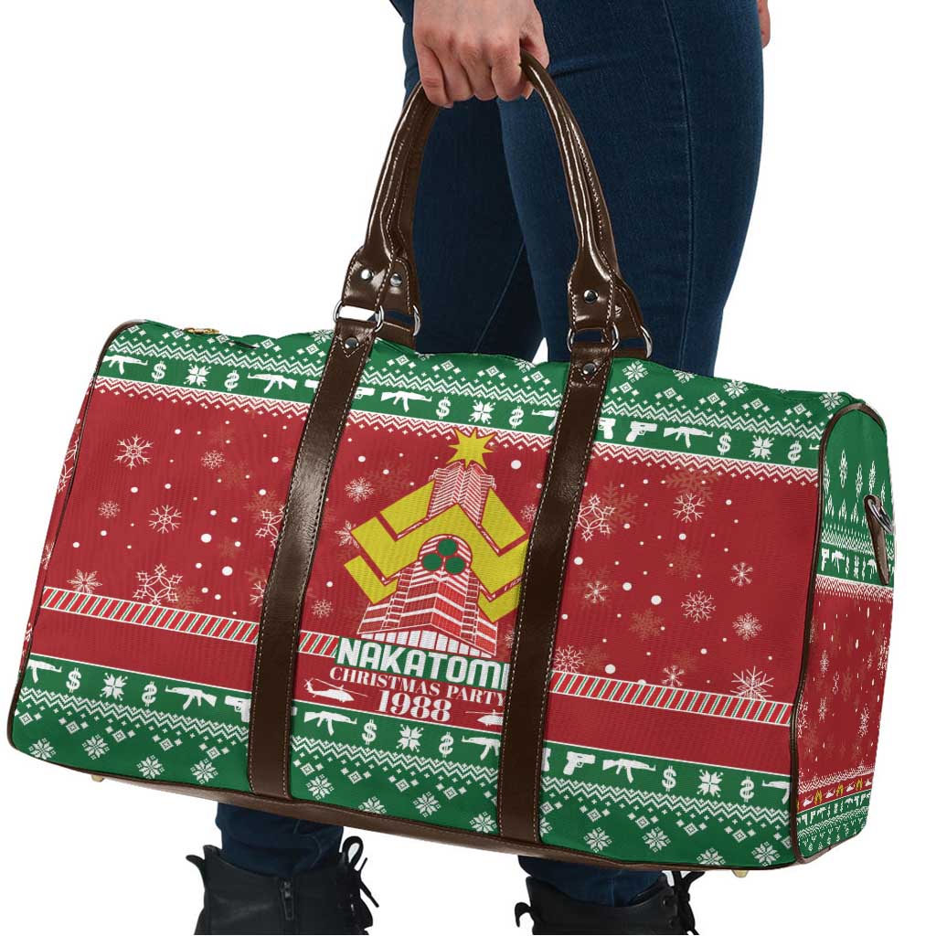 Nakatomi Christmas Party 1988 Travel Bag Christmas Funny - Wonder Print Shop