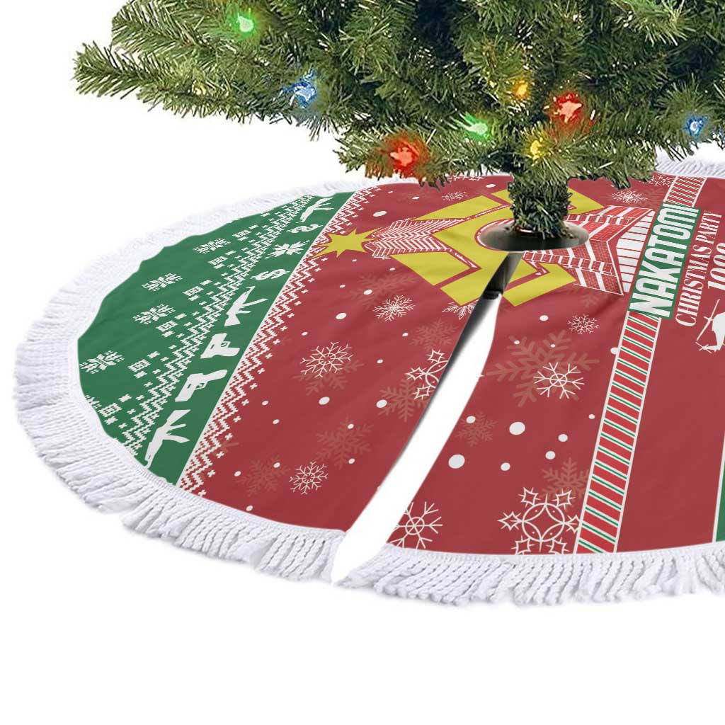 Nakatomi Christmas Party 1988 Tree Skirt Christmas Funny - Wonder Print Shop