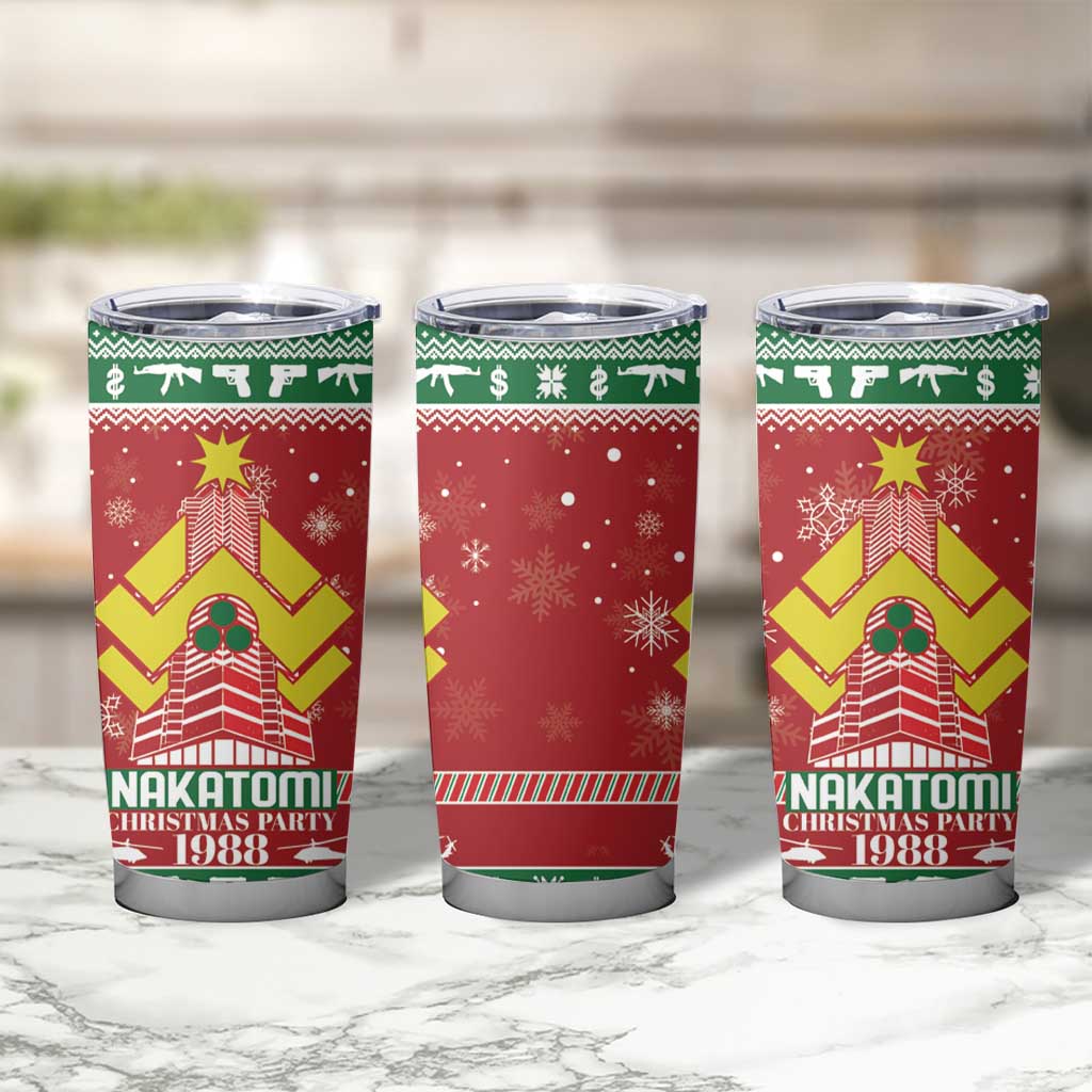 Nakatomi Christmas Party 1988 Tumbler Cup Christmas Funny - Wonder Print Shop