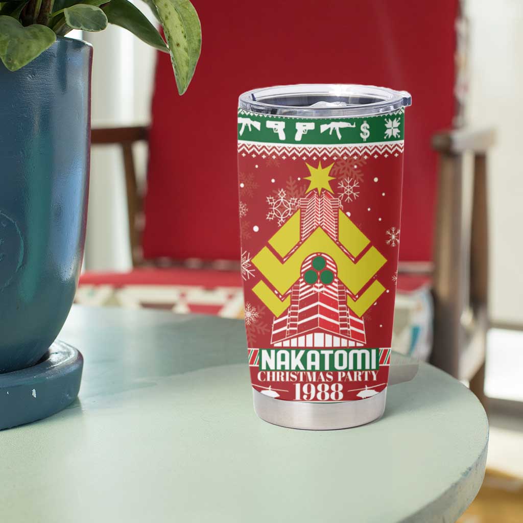 Nakatomi Christmas Party 1988 Tumbler Cup Christmas Funny - Wonder Print Shop