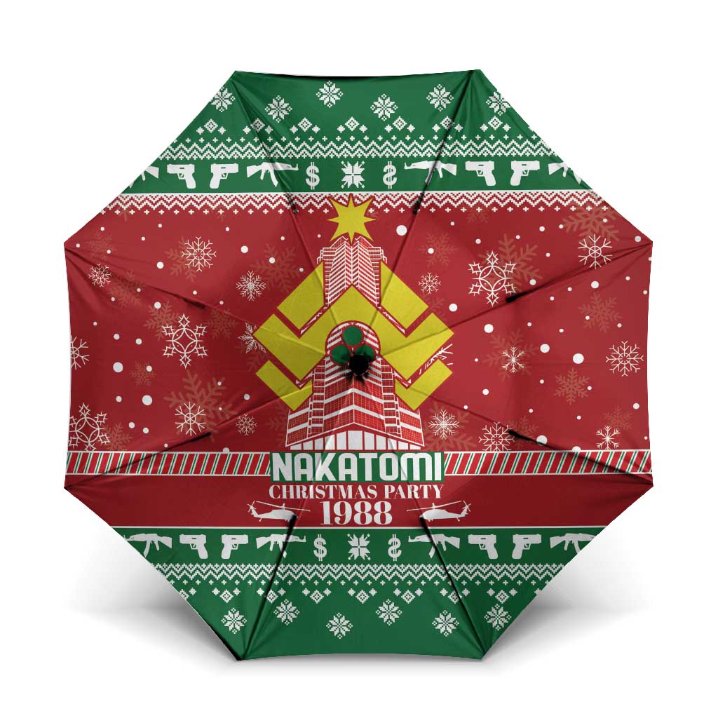 Nakatomi Christmas Party 1988 Umbrella Christmas Funny - Wonder Print Shop