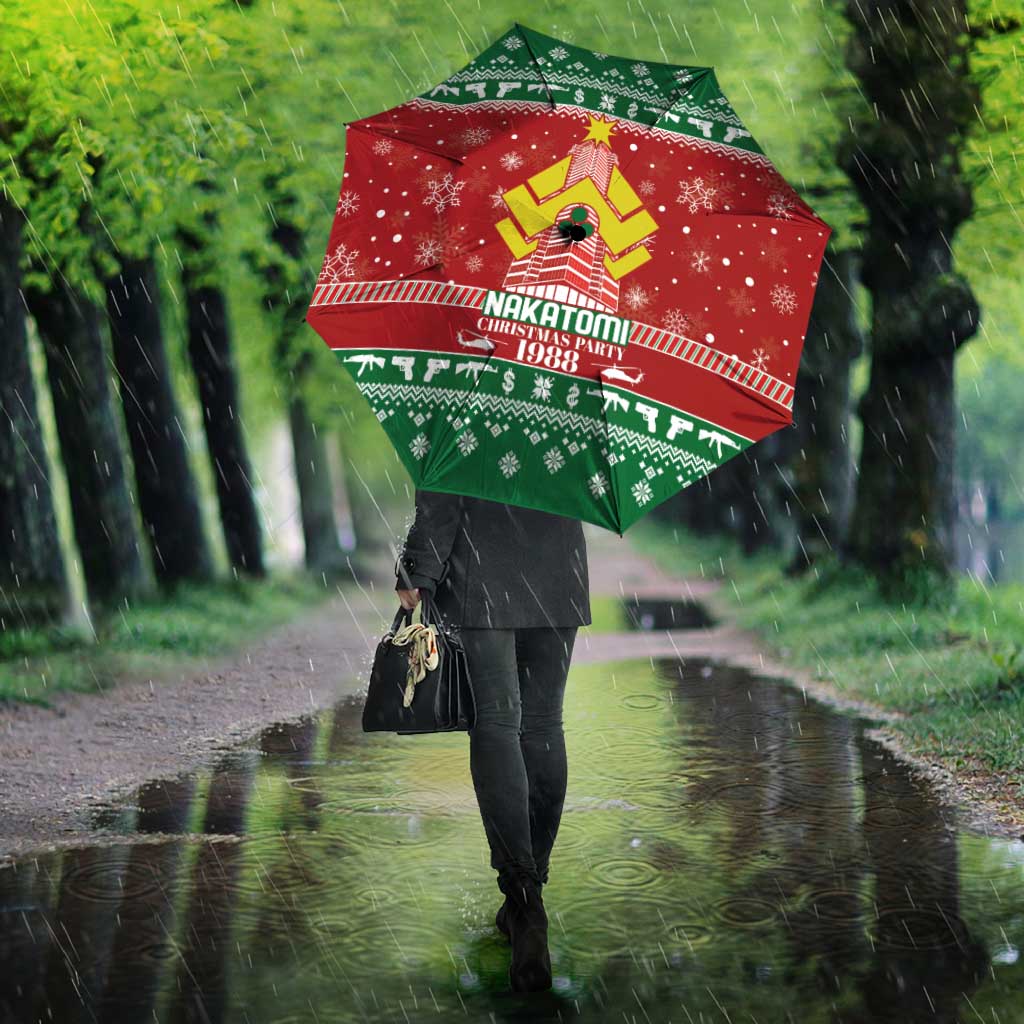 Nakatomi Christmas Party 1988 Umbrella Christmas Funny - Wonder Print Shop