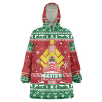 Nakatomi Christmas Party 1988 Wearable Blanket Hoodie Christmas Funny - Wonder Print Shop