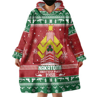Nakatomi Christmas Party 1988 Wearable Blanket Hoodie Christmas Funny - Wonder Print Shop