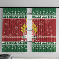 Nakatomi Christmas Party 1988 Window Curtain Christmas Funny - Wonder Print Shop