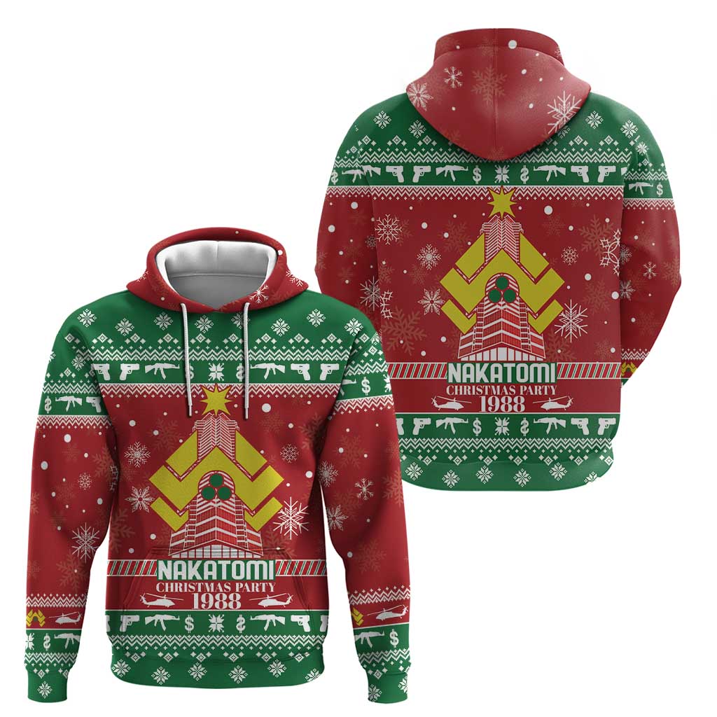 Nakatomi Christmas Party 1988 Zip Hoodie Christmas Funny - Wonder Print Shop
