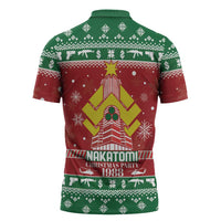 Nakatomi Christmas Party 1988 Zipper Polo Shirt Christmas Funny - Wonder Print Shop