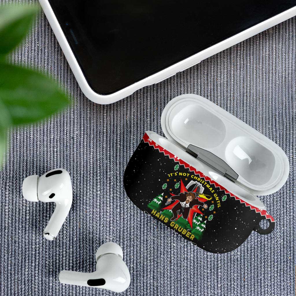 Nakatomi Plaza Christmas AirPods Case Hans Gruber Party 1988 - Wonder Print Shop