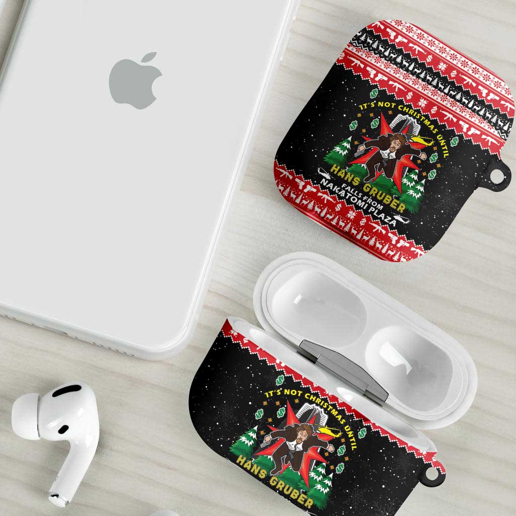 Nakatomi Plaza Christmas AirPods Case Hans Gruber Party 1988 - Wonder Print Shop