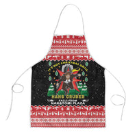 Nakatomi Plaza Christmas Apron Hans Gruber Party 1988 - Wonder Print Shop