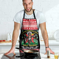 Nakatomi Plaza Christmas Apron Hans Gruber Party 1988 - Wonder Print Shop
