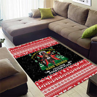 Nakatomi Plaza Christmas Area Rug Hans Gruber Party 1988 - Wonder Print Shop