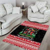 Nakatomi Plaza Christmas Area Rug Hans Gruber Party 1988 - Wonder Print Shop