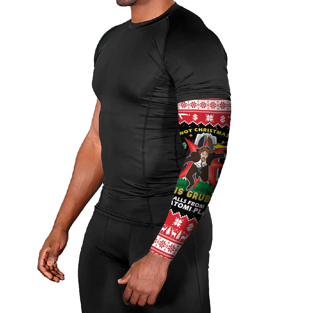 Nakatomi Plaza Christmas Arm Sleeves Hans Gruber Party 1988 - Wonder Print Shop