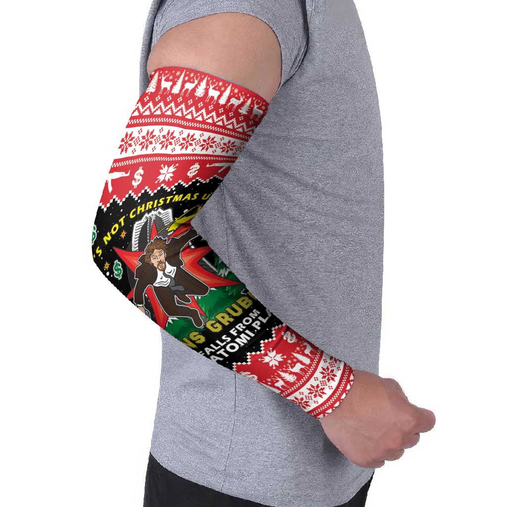 Nakatomi Plaza Christmas Arm Sleeves Hans Gruber Party 1988 - Wonder Print Shop