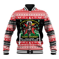 Nakatomi Plaza Christmas Baseball Jacket Hans Gruber Party 1988 - Wonder Print Shop