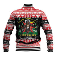 Nakatomi Plaza Christmas Baseball Jacket Hans Gruber Party 1988 - Wonder Print Shop