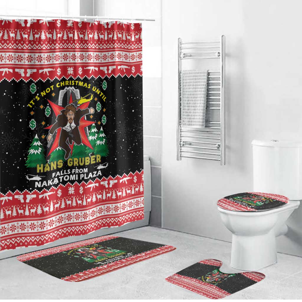 Nakatomi Plaza Christmas Bathroom Set Hans Gruber Party 1988 - Wonder Print Shop