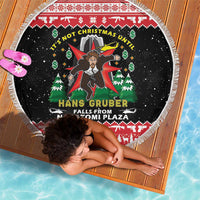 Nakatomi Plaza Christmas Beach Blanket Hans Gruber Party 1988 - Wonder Print Shop