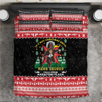 Nakatomi Plaza Christmas Bedding Set Hans Gruber Party 1988 - Wonder Print Shop